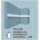 POLİMER DUVAR ÇITASI  PS-Ç-011 & PS-Ç-013 2,40 MT 1.ADET