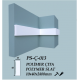 POLİMER DUVAR ÇITASI  PS-Ç-011 & PS-Ç-013 2,40 MT 1.ADET