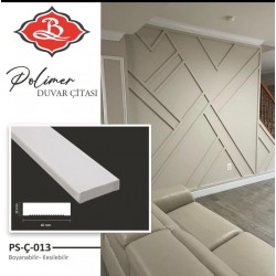 POLİMER DUVAR ÇITASI  PS-Ç-011 & PS-Ç-013 2,40 MT 1.ADET