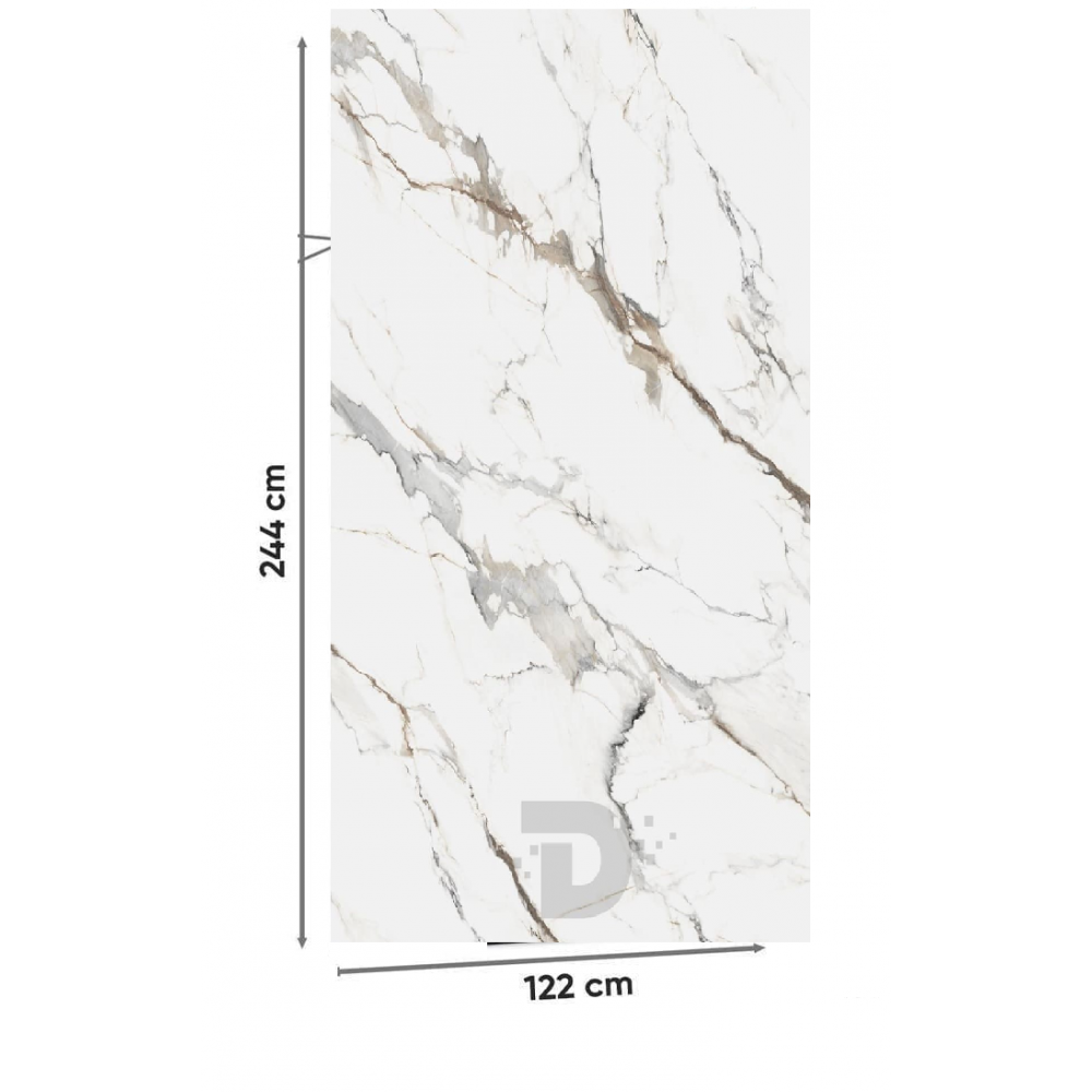 PVC DUVAR PANELİ CALACATTA GRİ