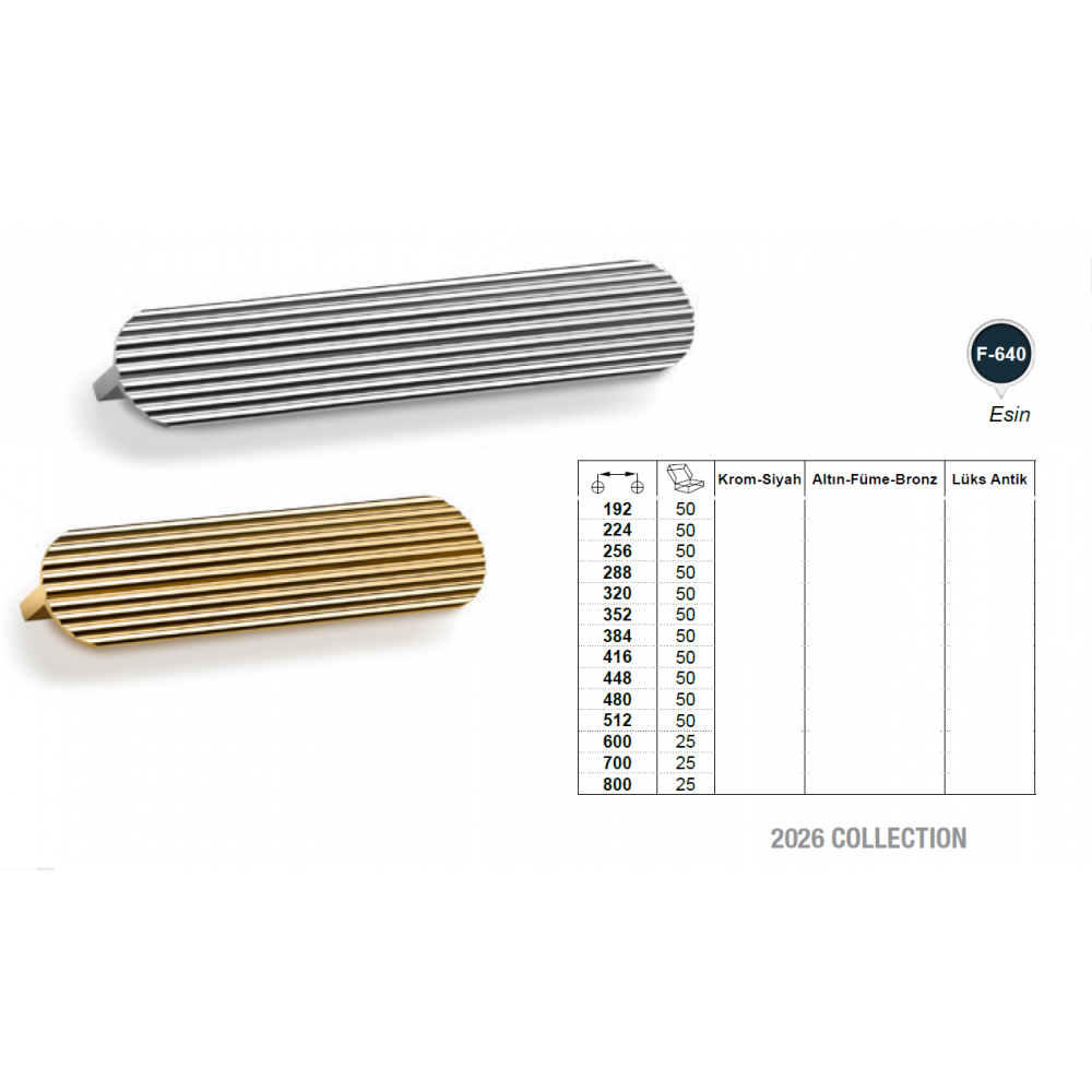 ESİN F-640 BOY KULP