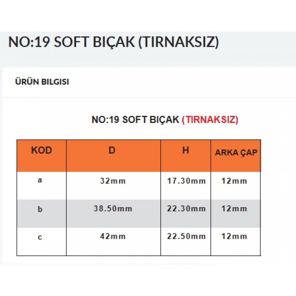 FREZE SOFT TIRNAKSIZ NO:19