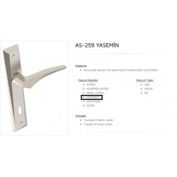 YASEMİN AYNALI KAPI KOLU