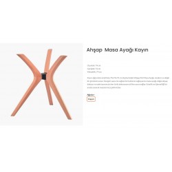 AVANGART KELEBEK ORTA SEHPA AYAGI 74CM