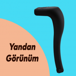 AYDER AYAK 20 CM SİYAH