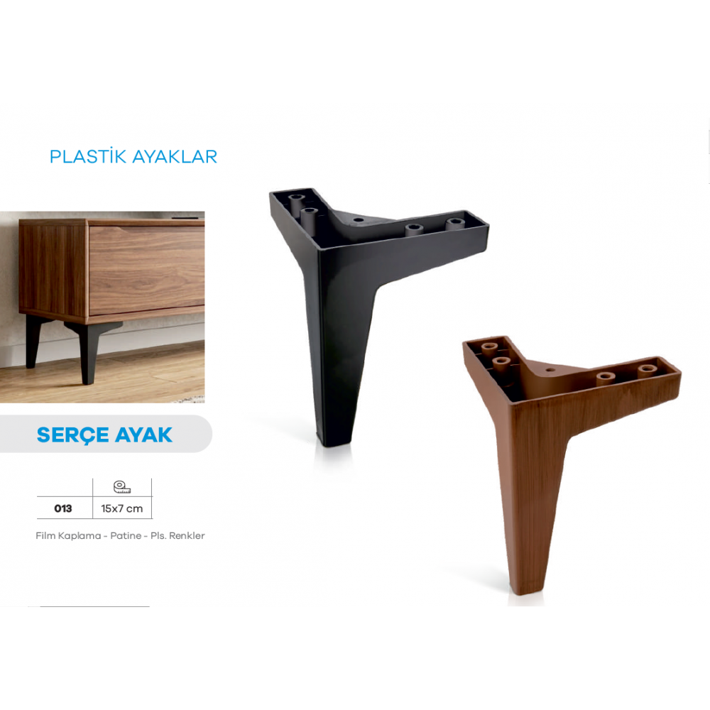 SERÇE AYAK 15 CM 