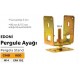 Pergule Ayağı M14 4 Adet
