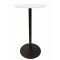 Masa Bar Masası Bistro Cafe Yuvarlak Kokteyl SİYAH 110 Cm - 1.tk