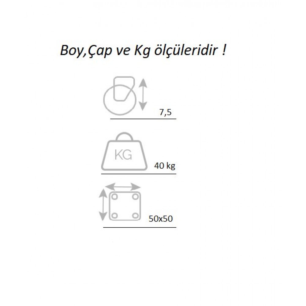 Tekerlek Sehpa Masa Büro Ofis Mobilya Tekeri Frenli (4 adet) Tekerlek Sehpa Masa Büro Ofis Mobilya Tekeri Frenli (4 adet)