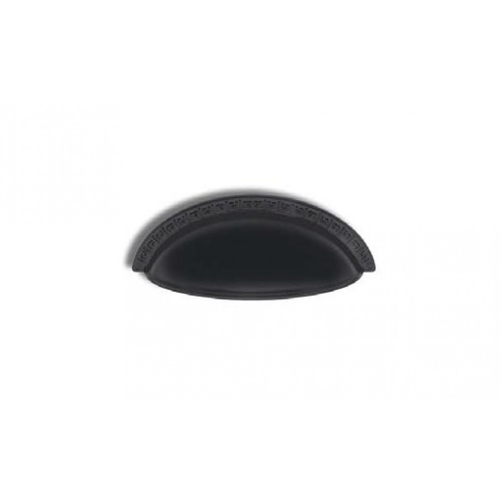 Çanak Kulp Mat Siyah 64mm (6,4cm) Iki Delik Arası Aks.1.ADET
