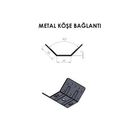 MASA BAĞLANTI SACI MASA BAĞLANTI DEMİRİ KÖŞE DEMİR 4.ADET MASA BAĞLANTI SACI MASA BAĞLANTI DEMİRİ KÖŞE DEMİR 4.ADET