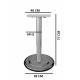 Masa Bar Masası Bistro Sandalye , Taburesi Yuvarlak Kokteyl 70 CM 1 ADET Masa Bar Masası Bistro Sandalye , Taburesi Yuvarlak Kokteyl 70 CM 1 ADET