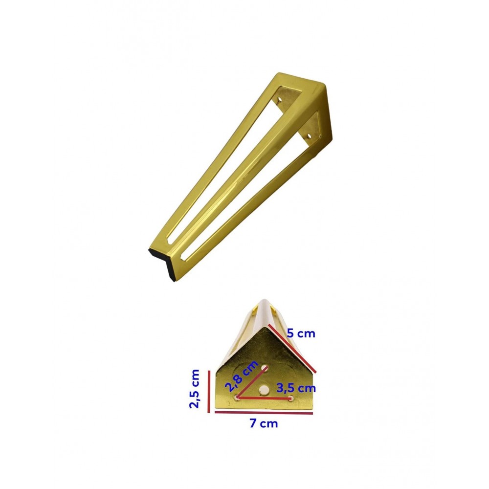 OVİT AYAK 14 CM ALTIN OVİT AYAK 14 CM ALTIN