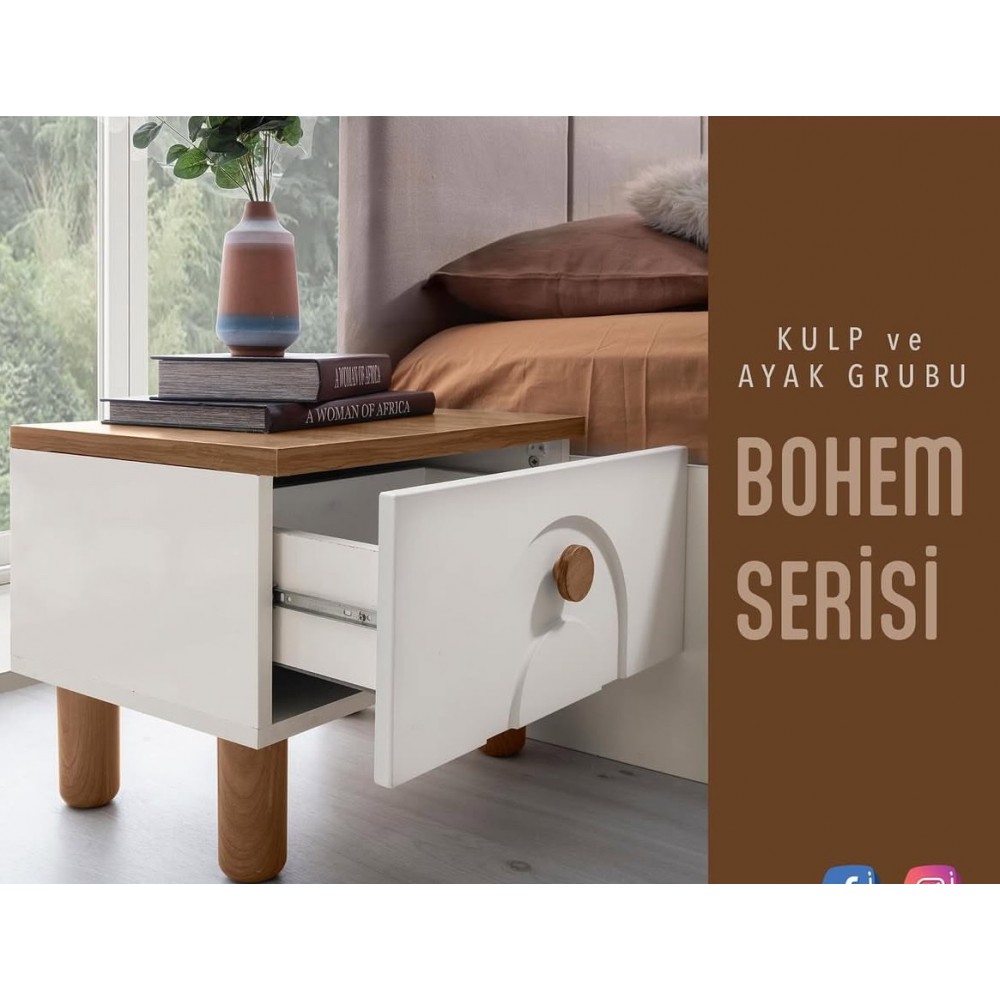 TEKLİ DÜGME KULP BOHEM 4cm